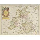 British Isles. Blome (Richard), A Generall Mapp of the Isles of Great Brittaine, Designed by