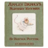 Potter (Beatrix). Appley Dapply's Nursery Rhymes, 1st edition, [1917], colour illustrations