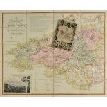 Wales. Dix (Thomas), A New Map of South Wales divided into its Six Counties or Shires [and] A New