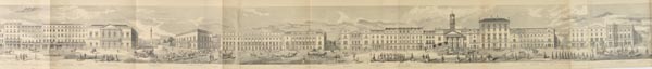 London. Leighton (George C.), Grand Architectural Panorama of London, Regent Street to Westminster