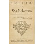 [Diaper, William]. Nereides: or Sea-Eclogues, 1st edition, J.H. for E. Sanger, 1712, x,69,[1]pp.,