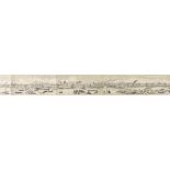 London. Whitelaw J. publisher, Grand Panorama of London from the Thames extending new Houses of