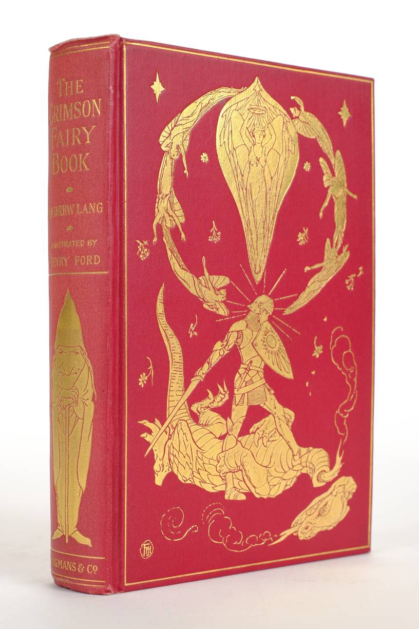 Lang (Andrew, editor). The Crimson Fairy Book, 1st edition, 1903, eight colour plates, including - Image 2 of 2