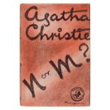 Christie (Agatha). N Or M?, 1st edition, 1941, original red/orange cloth, price-clipped dust jacket,