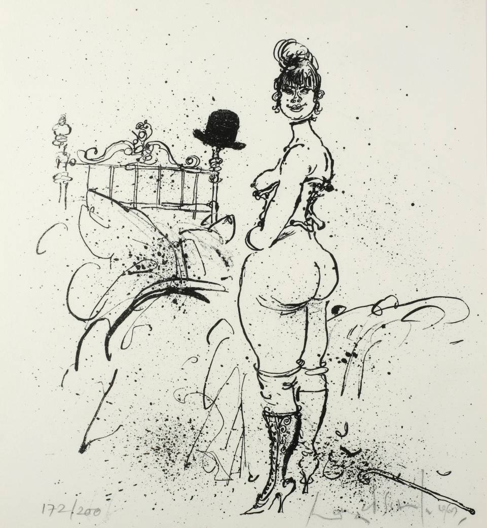 Searle (Ronald). Hommage … Toulouse Lautrec, Edition Empreinte, Paris, 1969, lithograph - Image 4 of 4