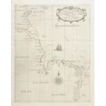 Sea charts. Dudley (Sir Robert), Carta particolare della costa di Inghilterra che comincia a