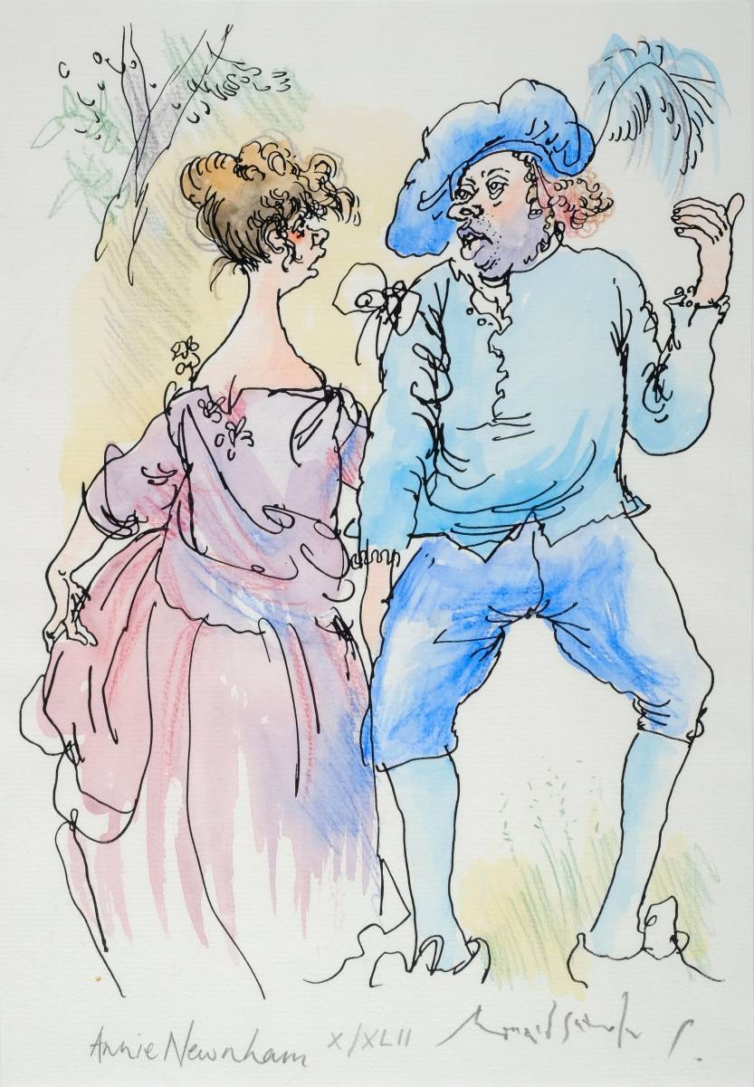 Searle (Ronald). More Scraps in No Particular Order. Unpublished sketchbooks of Ronald Searle/ - Image 3 of 6