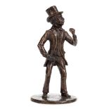 *Dodgson (Charles Lutwidge, 'Lewis Carroll' ). Bronze figurine of the Mad Hatter, by Barbara Back,