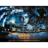 *A Nightmare on Elm Street, directed by Wes Craven, 1984, UK quad poster in folded condition, a