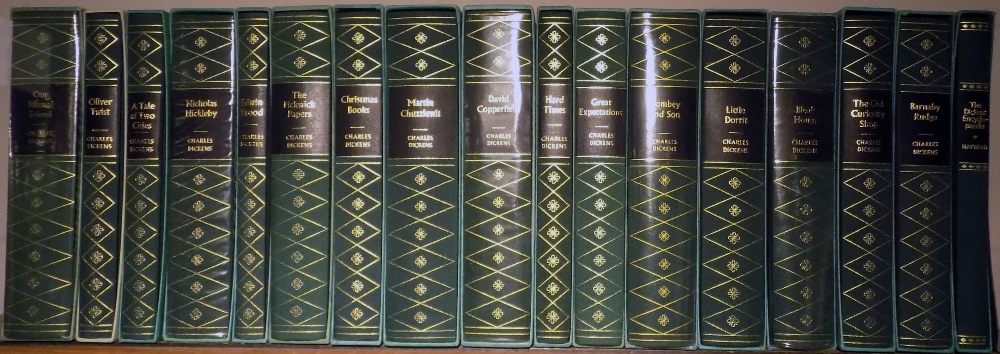 Folio Society. The Works of Charles Dickens, 16 volumes, circa 1982-86, numerous black and white