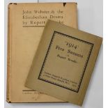 Brooke (Rupert). John Webster & the Elizabethan Drama, 1st edition, Sidgwick & Jackson, 1916,