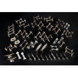 *Knife Rests. A large collection of Victorian and later knife rests, comprising 33 pairs and 5
