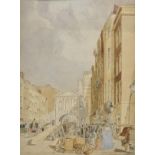 *After Thomas Shotter Boys (1803-1874). St. Dunstan's Fleet Street Temple Bar London, later 19th