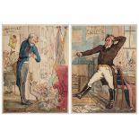 *Lane (Theodore, 1800-1828). The Chosen Candidate [and] the Rejected Candidate, circa 1825, pair