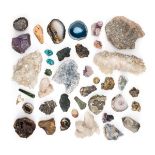 *Minerals. An extensive collection of mineral samples, many categorised with name and location for