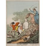 *Rowlandson (Thomas, 1756-1827). Easter Monday or the Cockney Hunt, published July 14th, 1811,