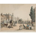 *Schutz (H.). Views of London:- Entrance of Tottenham Court Road Turnpike..., Entrance of Oxford