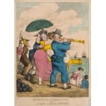 *Rowlandson (Thomas, 1756-1827). Progress of Gallantry or Stolen Kisses Sweetest, published Thomas