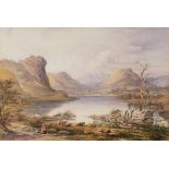 *Gastineau (Henry, 1791-1876). Mountainous landscape (probably Lake District), watercolour on paper,