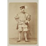 European Nobility. An album containing 42 window-mounted albumen print cabinet card portraits, circa