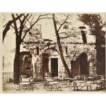 *Baldus (Edouard-Denis, 1813-1882). Temple de Diane, Nimes, circa 1860, albumen print, 21 x 28 cm,