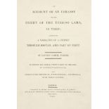 Turner (Captain Samuel). An Account of an Embassy to the Court of the Teshoo Lama, in Tibet;