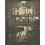 *Coburn (Alvin Langdon, 1882-1966). Two photogravures, circa 1910, one showing Leicester Square (