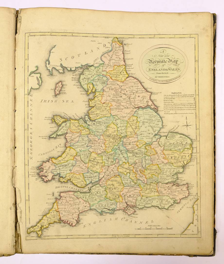 Brown (Thomas publisher). A general atlas, being a collection of maps of the world & quarters, the - Image 7 of 14