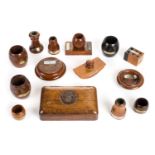 *Treen. A collection of treen items relating to various WW1 ships, including HMS Sesame, Cambrian,