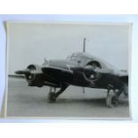 *Avro Anson 11-22, I-X. An archive of black and white photographs, some with manufacturer stamps