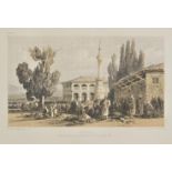 Lear (Edward). Journals of a Landscape Painter in Albania, &c., 1st edition, 1851, lithographed map,