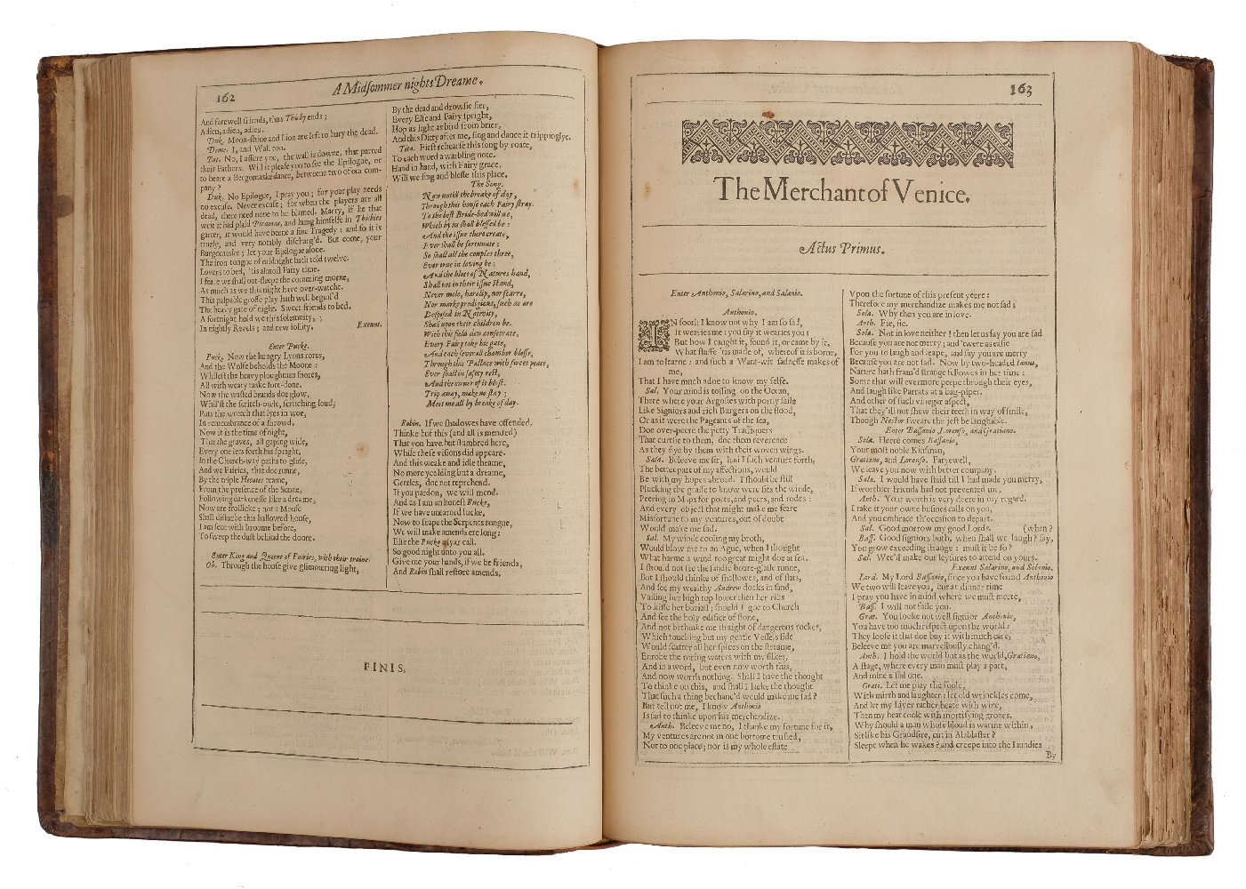 [Shakespeare, William. Comedies, Histories and Tragedies; Published according to the true - Image 25 of 34