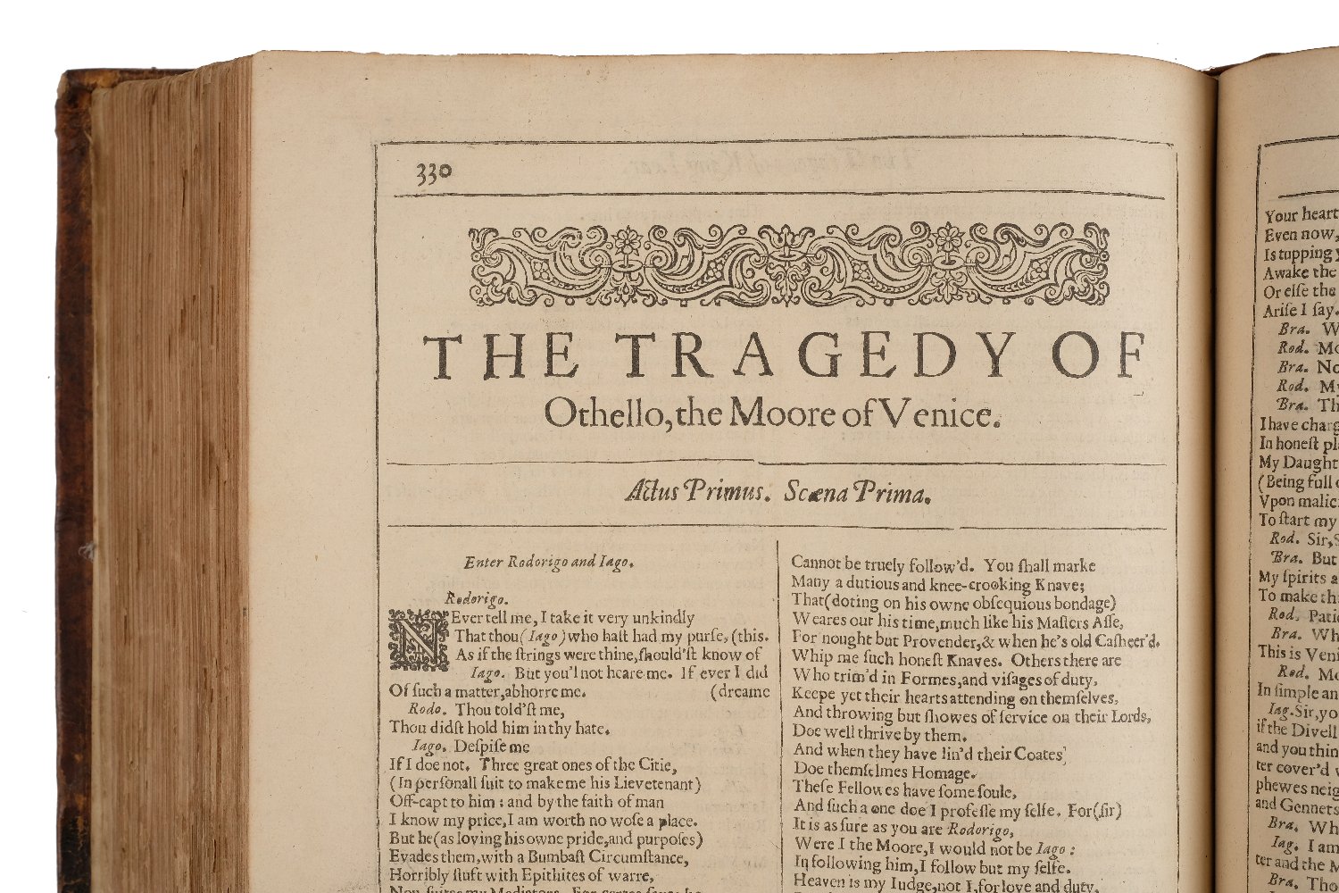 [Shakespeare, William. Comedies, Histories and Tragedies; Published according to the true - Image 30 of 34