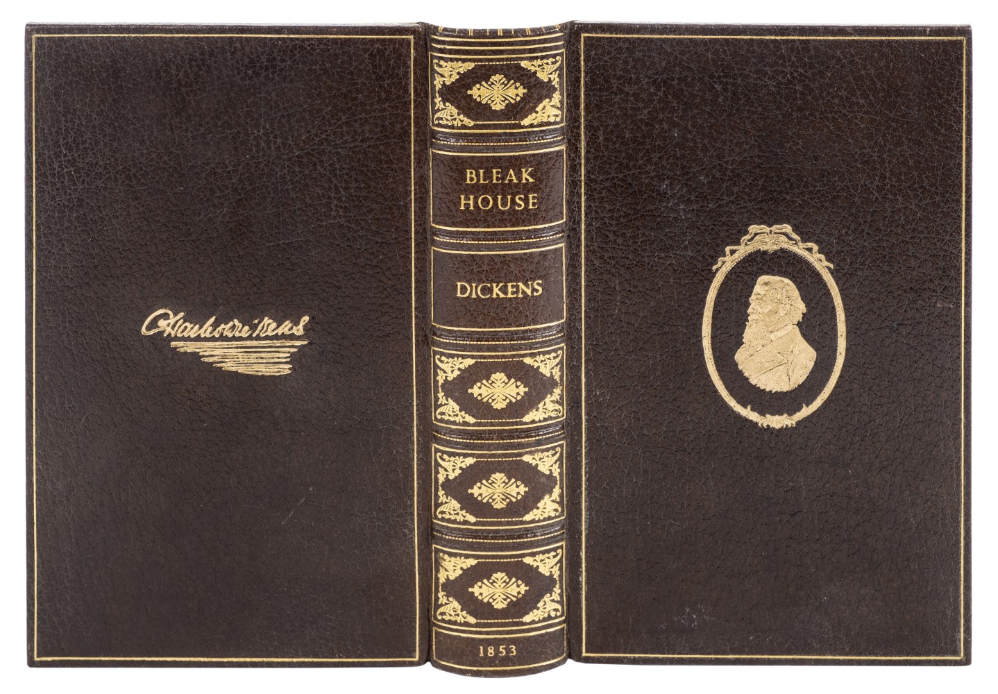 Dickens (Charles). Bleak House, 1st edition, Bradbury and Evans, 1853, bound from the parts, half-