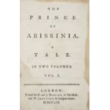 [Johnson, Samuel]. The Prince of Abissinia. A Tale, 2 volumes, 1st edition, second state, London: R.