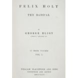 Eliot (George, i.e. Marian Evans). Felix Holt the Radical, 3 volumes, 1st edition, William