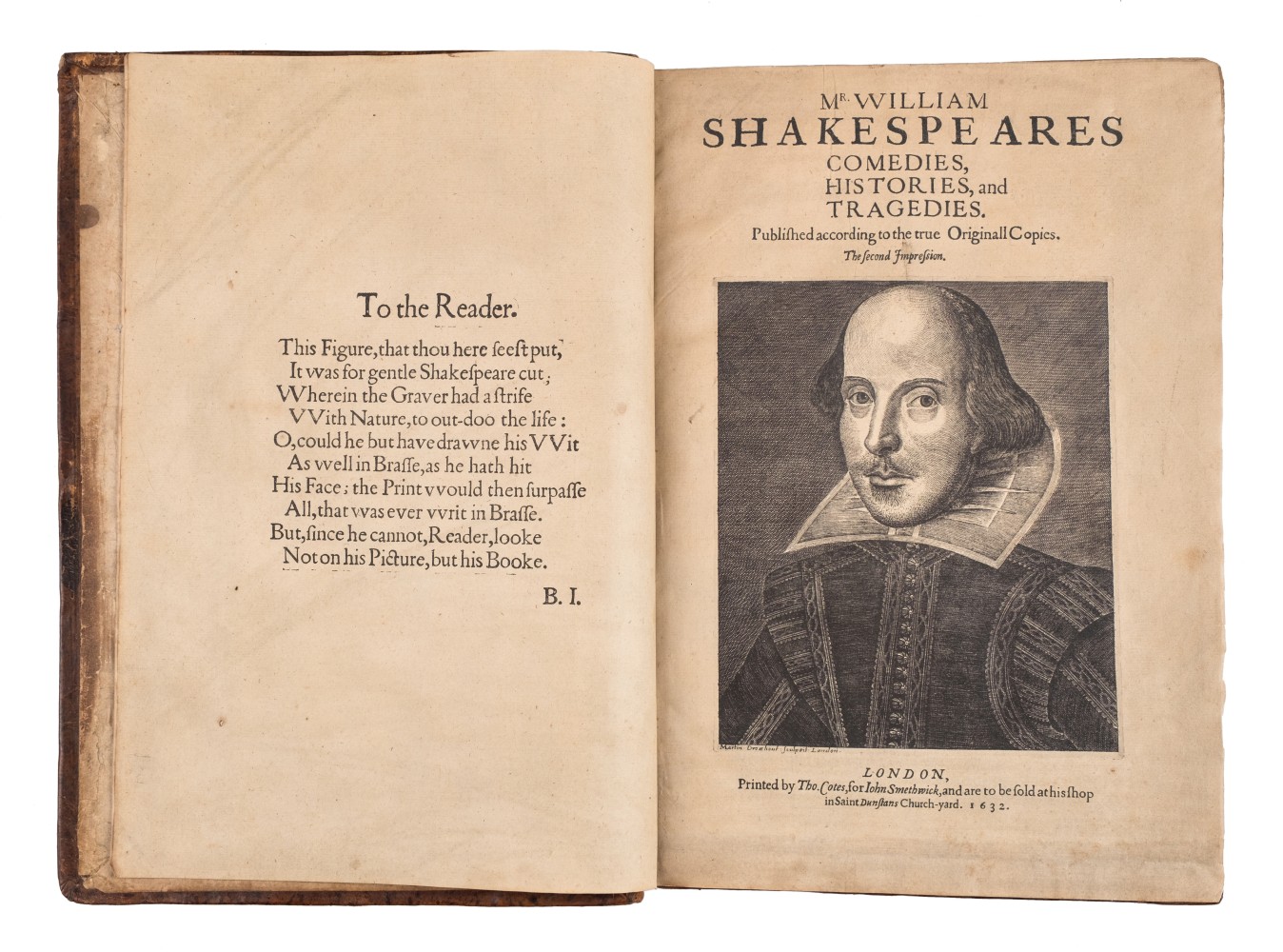 [Shakespeare, William. Comedies, Histories and Tragedies; Published according to the true - Image 18 of 34