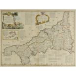 *Cornwall. Kitchin (Thomas), A New Improved Map of Cornwall, from the best Surveys and