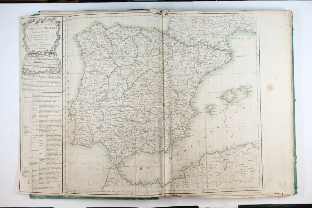 Delisle (Guillaume, and others). Composite Atlas, Paris, circa 1710 - 1800, lacking title and - Bild 4 aus 7