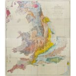 Greenough (George Bellus). A Physical and Geological Map of England & Wales... (on the basis of