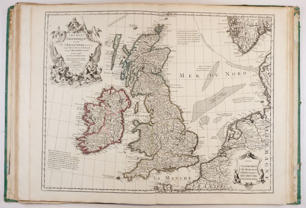 Delisle (Guillaume, and others). Composite Atlas, Paris, circa 1710 - 1800, lacking title and - Bild 7 aus 7