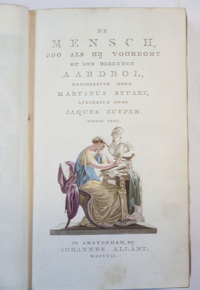 Stuart (Martinus). De Mensch, zoo als hij voorkomt op den bekenden Aardbol..., Afgebeeld door Jaques - Image 6 of 10