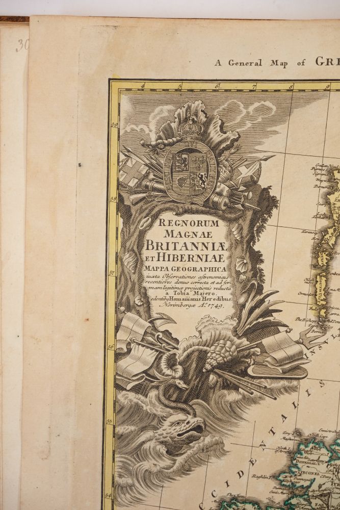 Homann (Johann Baptiste and Heirs of). Untitled atlas, circa 1790, lacking title and index, - Bild 5 aus 6