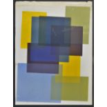 *Samuel (W.G., 1929-2015). Untitled, circa 1960, colour print on paper, showing squares and