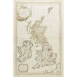 British Isles. Bellin (Jacques Nicolas), Carte reduite des Isles Britanniques, published Paris,