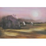 *Samuel (W.G., 1929-2015). Avebury Stones, watercolour on paper, signed and dated 2002 lower left,