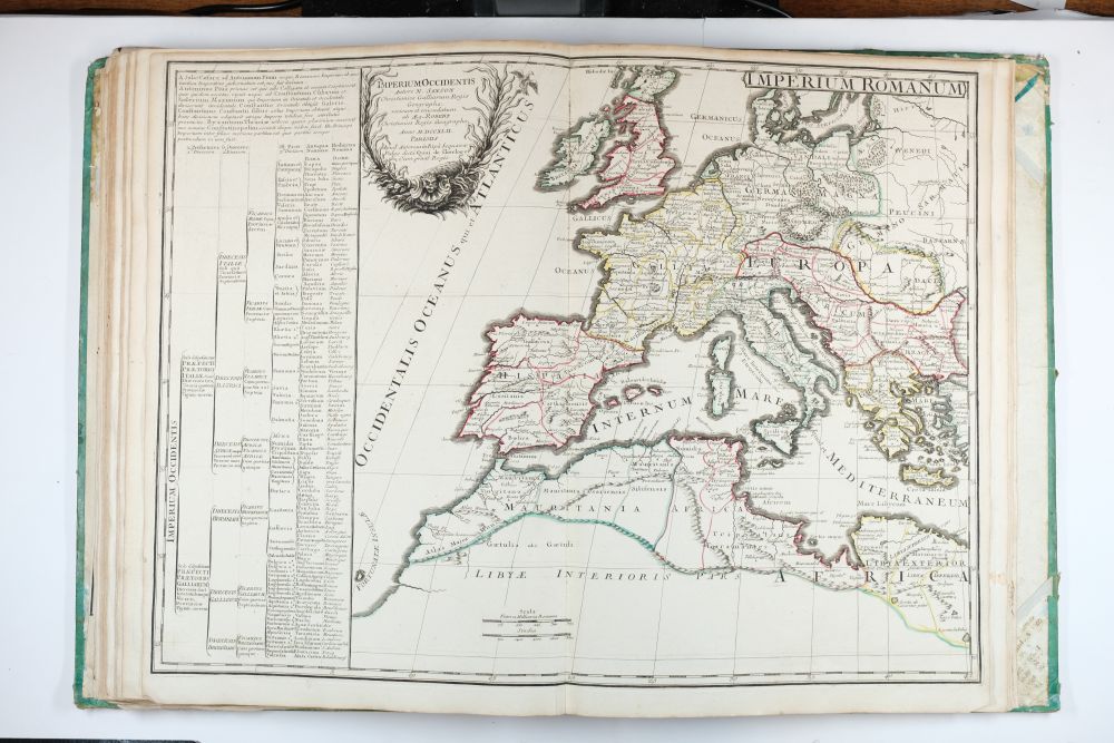 Delisle (Guillaume, and others). Composite Atlas, Paris, circa 1710 - 1800, lacking title and - Bild 5 aus 7