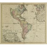 Homann (Johann Baptiste and Heirs of). Untitled atlas, circa 1790, lacking title and index,