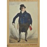 *Heath (William, pseud. Paul Pry). Mr George King - the Parish Overseer, published T. McLean 1829,