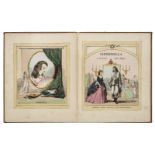 Cinderella, or the Little Glass Slipper. With thirteen illustrations by M.J.R., Addey and Co., 1852,